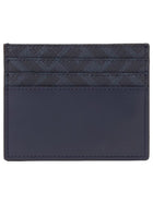 Fendi Men's Leather Card Holder Blue, view 2