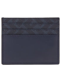 Fendi Men's Leather Card Holder Blue