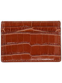 Tom Ford Men's Leather Card Holder Brown