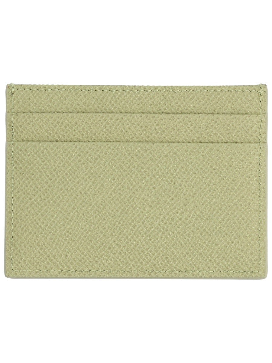 Dolce &amp; Gabbana Women's Leather Card Holder Green