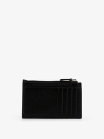 Balenciaga Men's Leather Card Holder Black