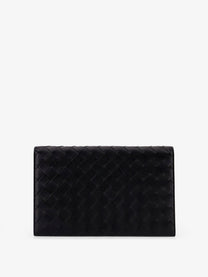 Bottega Veneta Men's Leather Clutch Bag Black