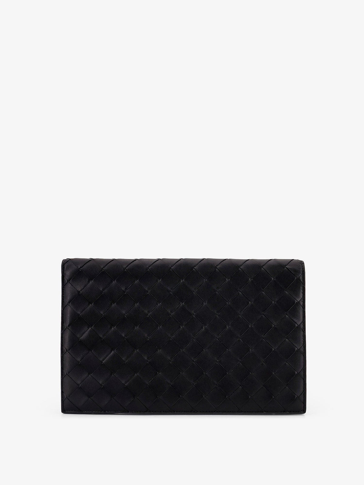 Bottega Veneta Men's Leather Clutch Bag Black