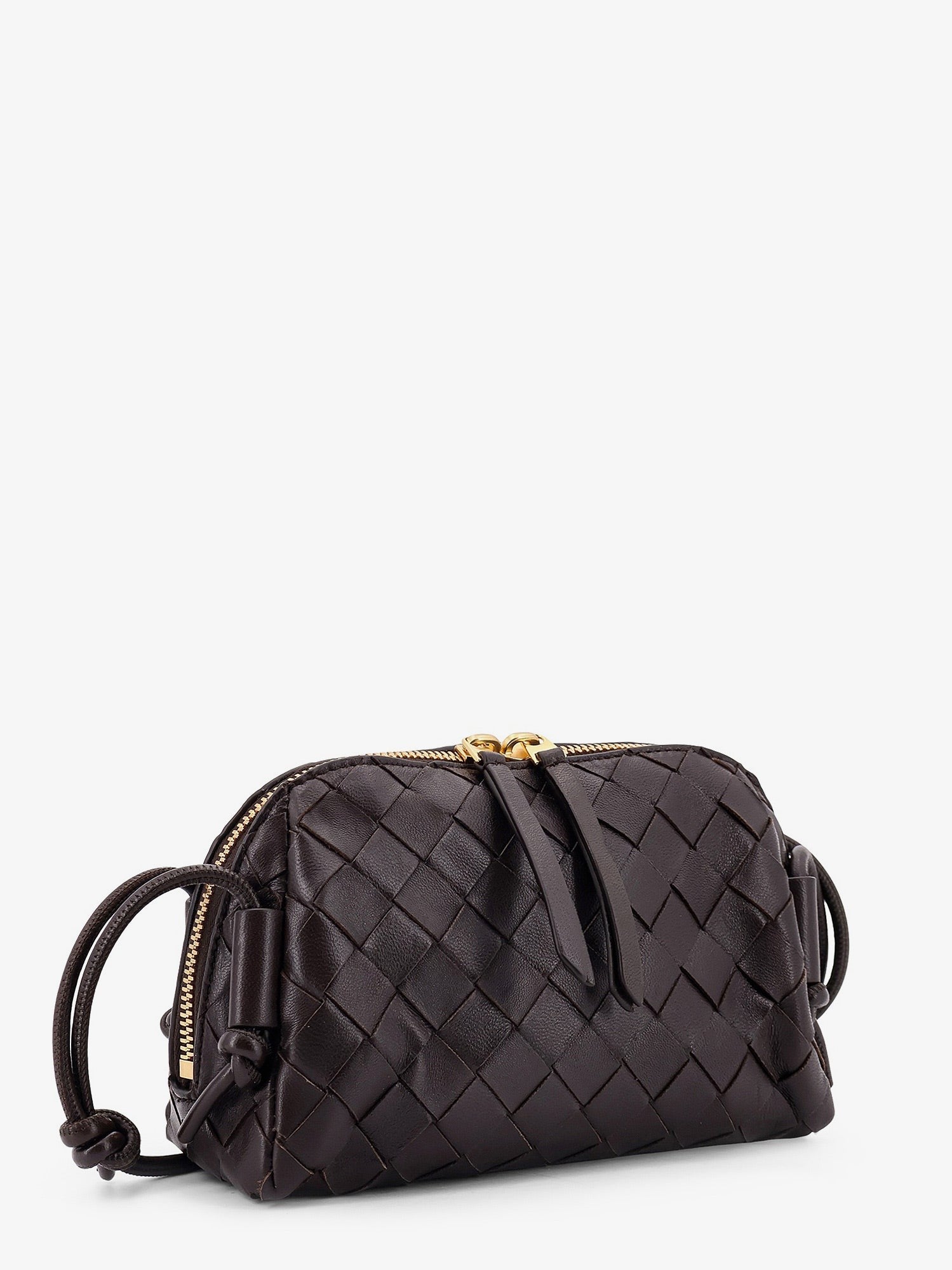 Bottega Veneta Women's Leather Clutch Brown