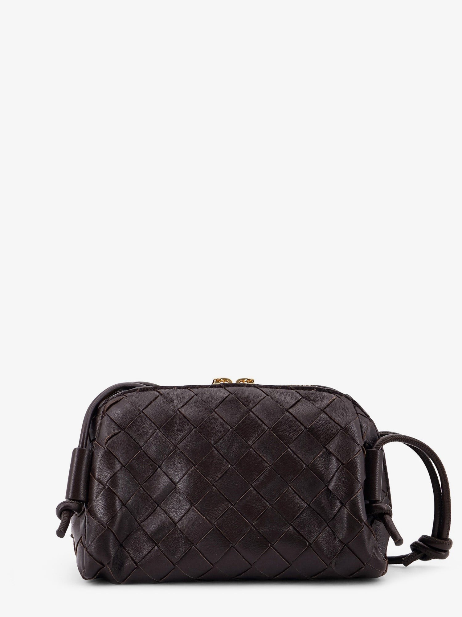 Bottega Veneta Women's Leather Clutch Brown