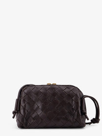 Bottega Veneta Women's Leather Clutch Brown