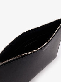 Saint Laurent Men's Leather Clutch Black