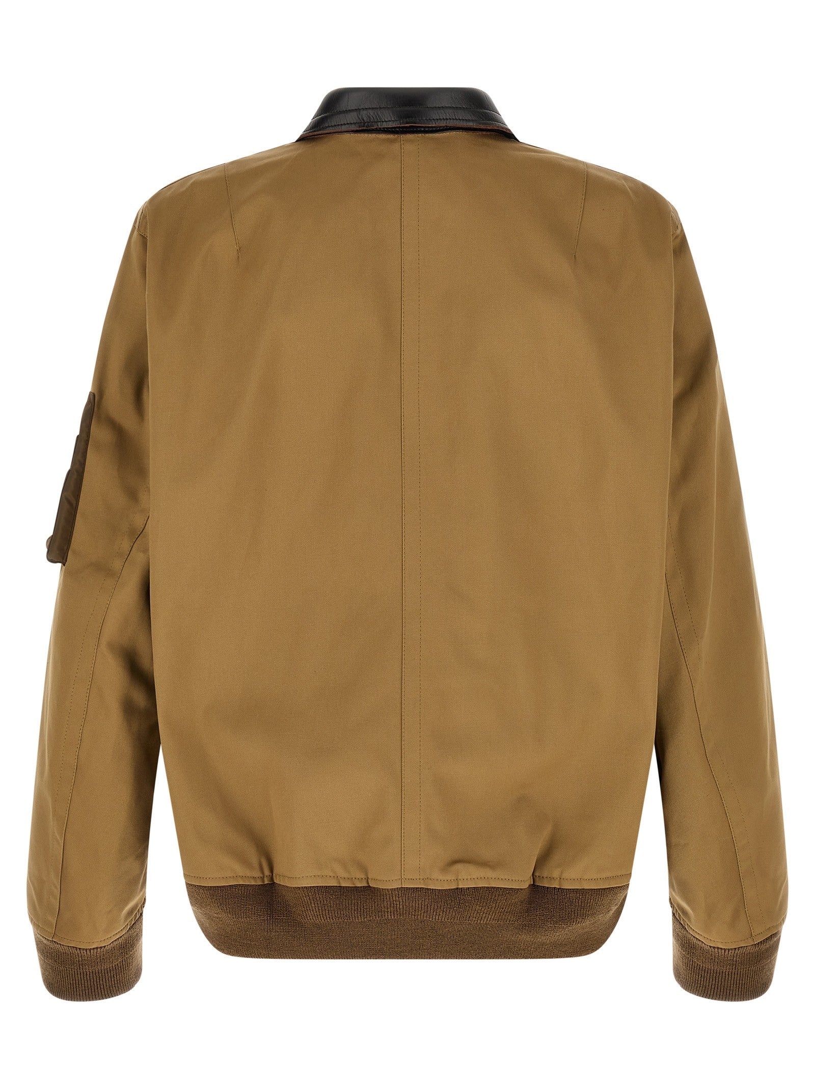 Sacai Men's Cotton Chino Jacket Beige
