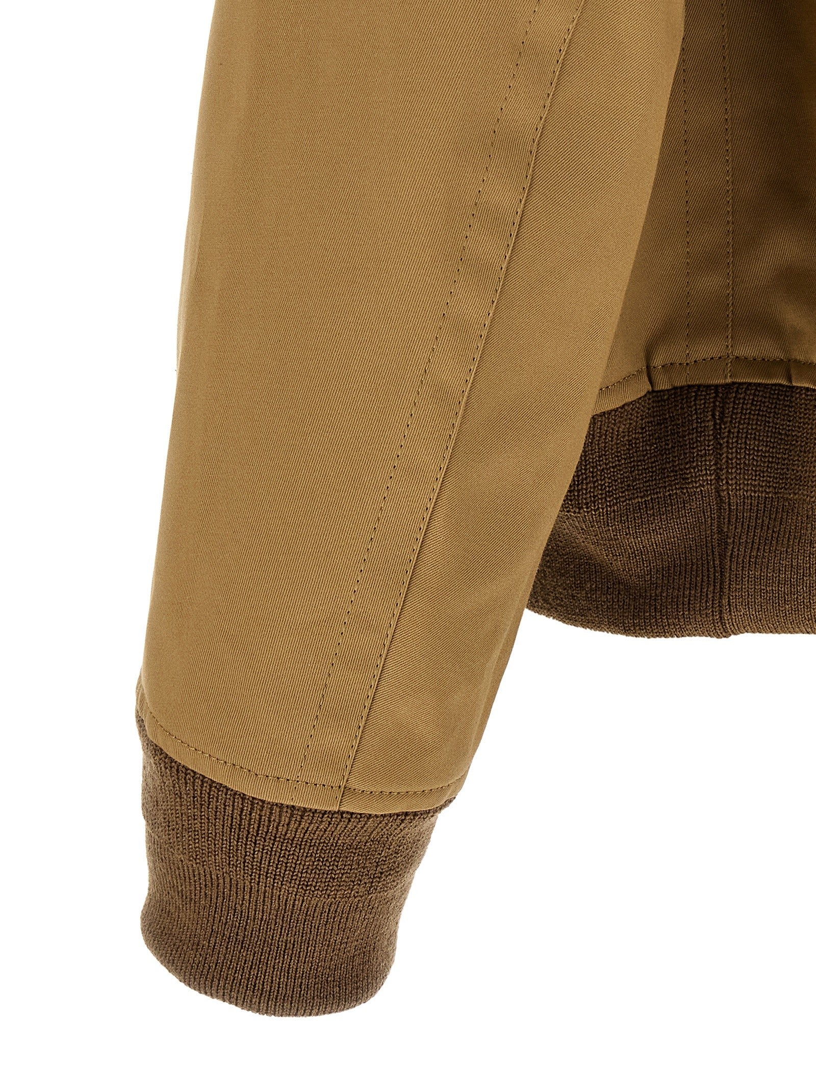 Sacai Men's Cotton Chino Jacket Beige