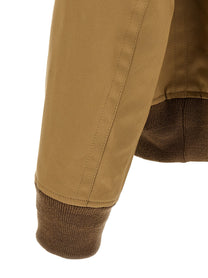 Sacai Men's Cotton Chino Jacket Beige