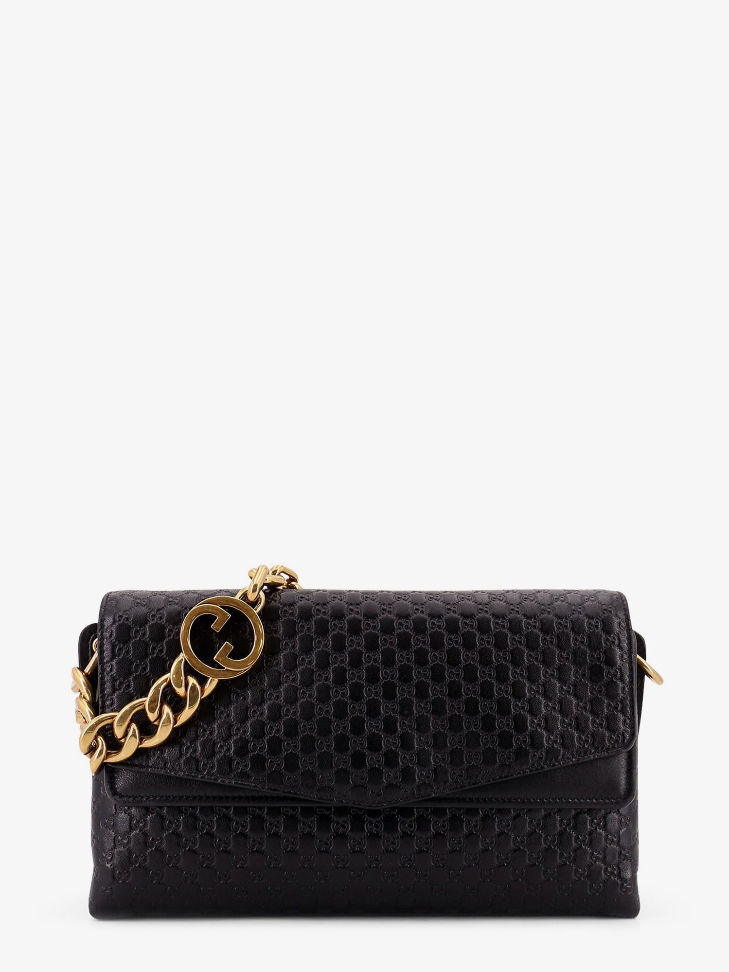 Gucci Women's Leather Crossbody Bag Black