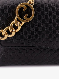 Gucci Women's Leather Crossbody Bag Black