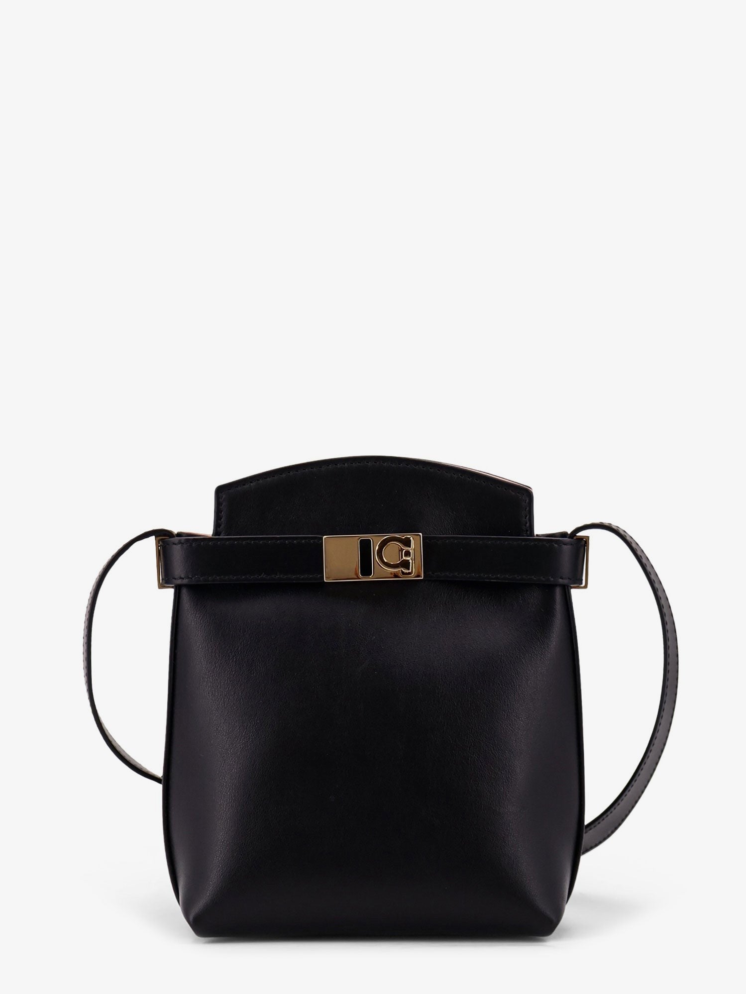 Ferragamo Women's Leather Crossbody Bag Black