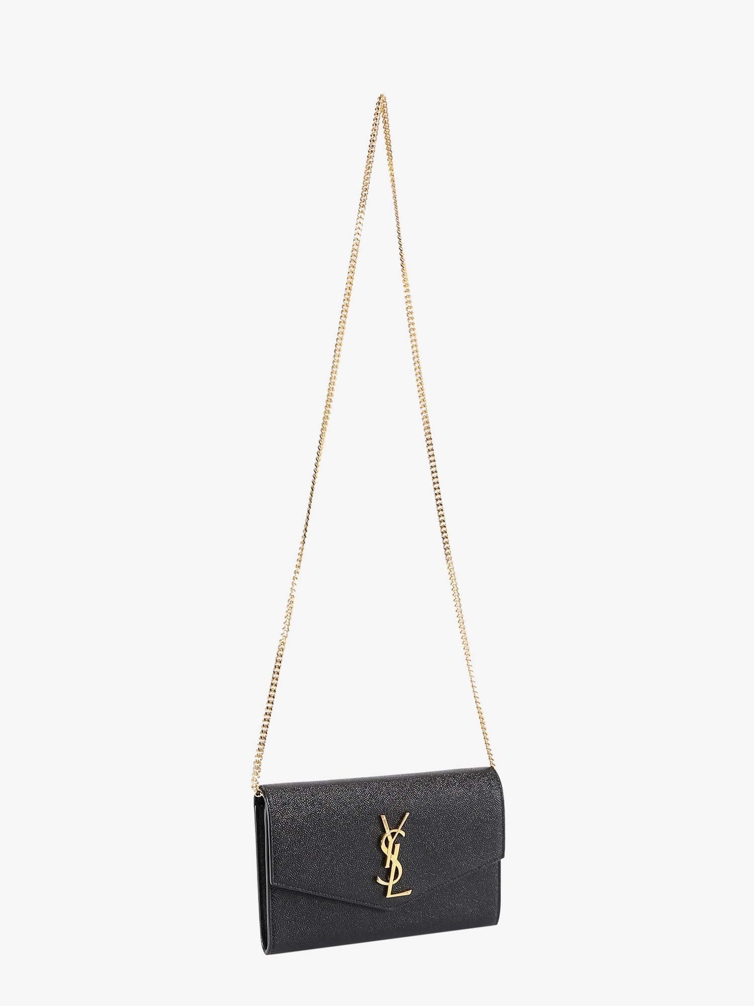 Saint Laurent Women's Leather Crossbody Bag Black