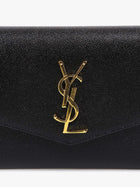 Saint Laurent Women's Leather Crossbody Bag Black, view 5
