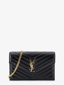 Saint Laurent Women's Leather Crossbody Bag Black