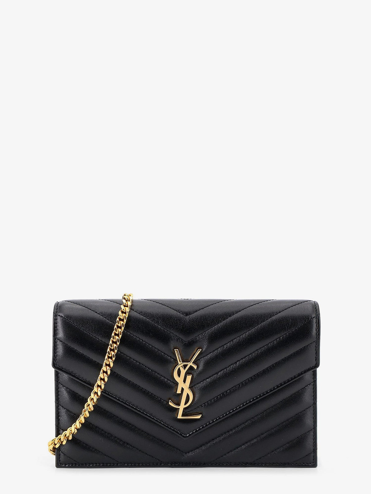 Saint Laurent Women's Leather Crossbody Bag Black