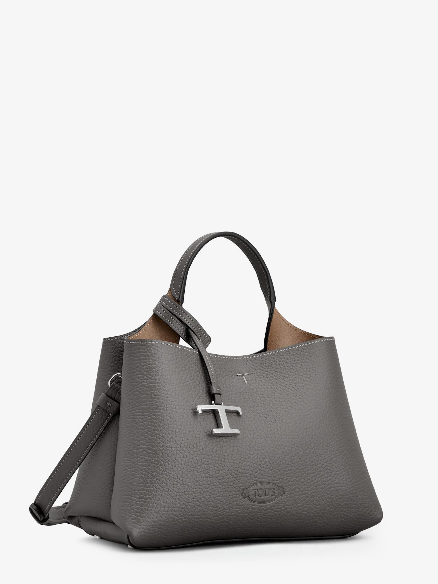 Tod's Women's Leather Crossbody Bag Beige