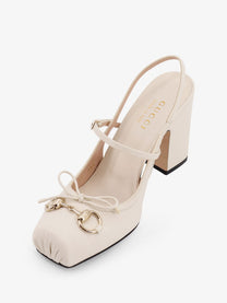 Gucci Women's Leather Écolleté White