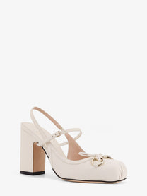 Gucci Women's Leather Écolleté White