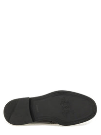 HUGO BOSS Men's Leather Derby Loafer Black, view 5