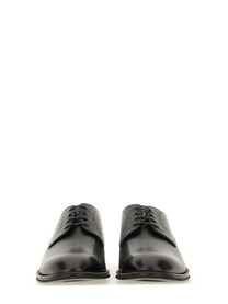 Boss Men's Leather Derby Loafer Black