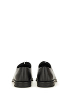 BOSS Men's Leather Derby Loafer Black, view 3