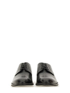 BOSS Men's Leather Derby Loafer Black, view 4