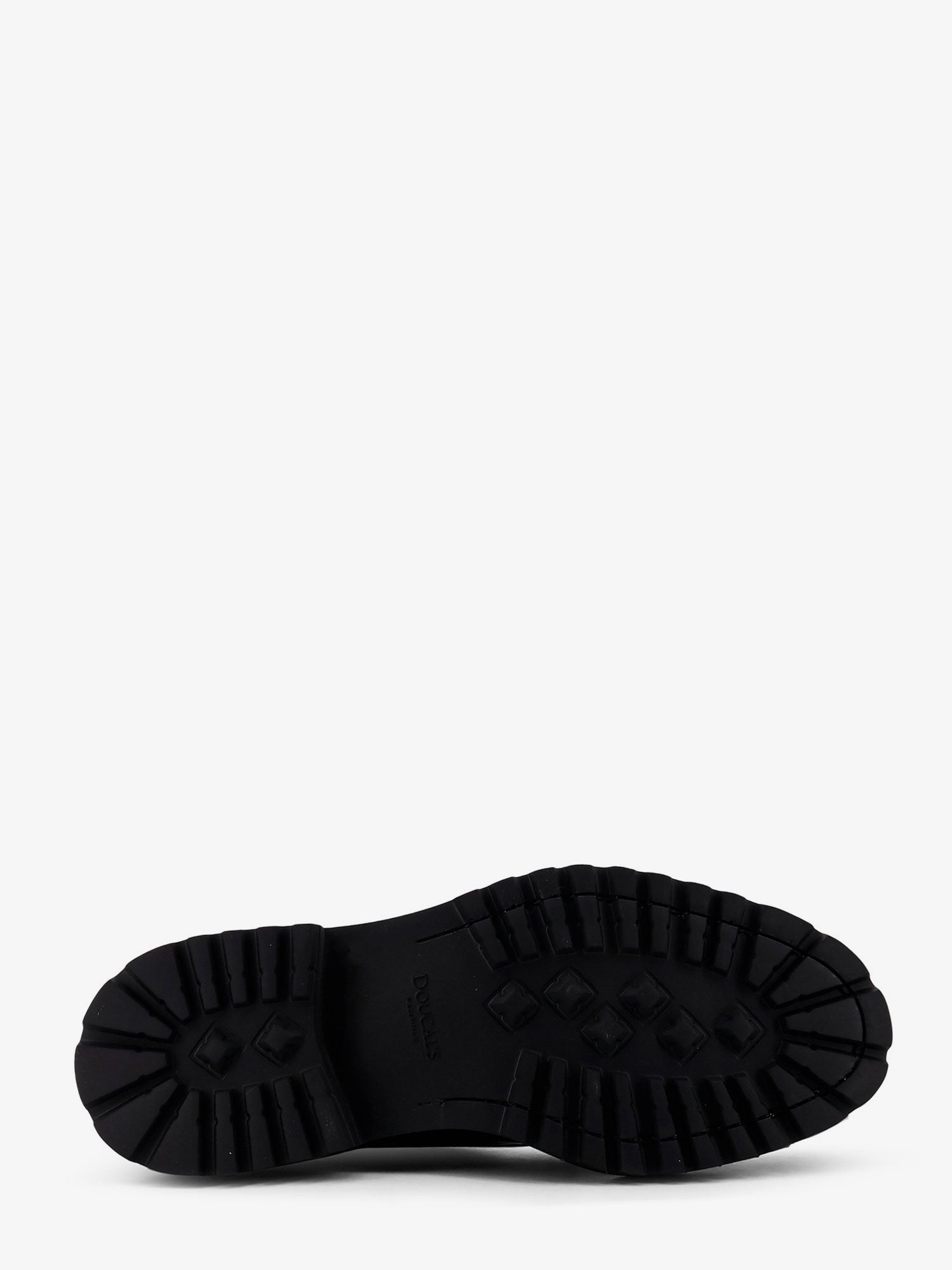 Doucal's Men's Leather Double Buckle Loafers Black