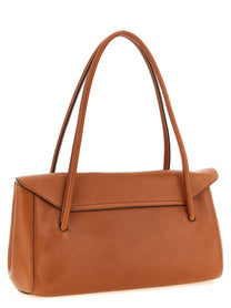 Marni Leather Shoulder Bag Brown