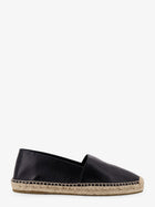 Celine Men's Leather Espadrilles Black