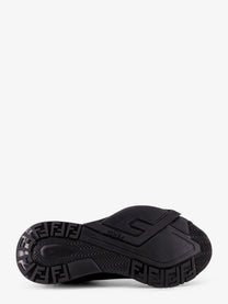 Fendi Men's Leather Flow Sneakers Black