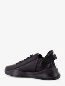 Fendi Men's Leather Flow Sneakers Black