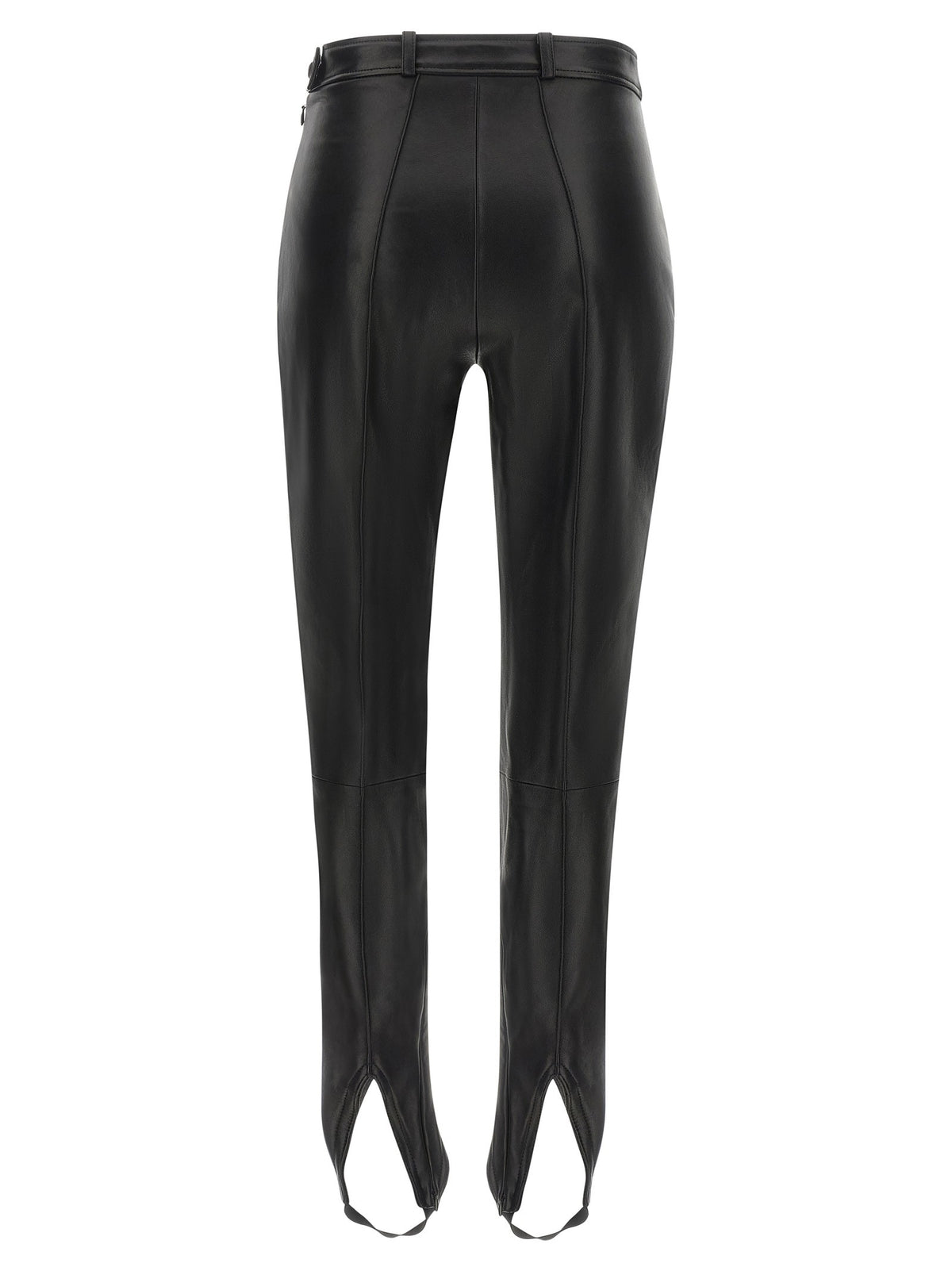 Balmain Leather Fuseau Black