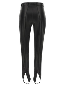 Balmain Leather Fuseau Black