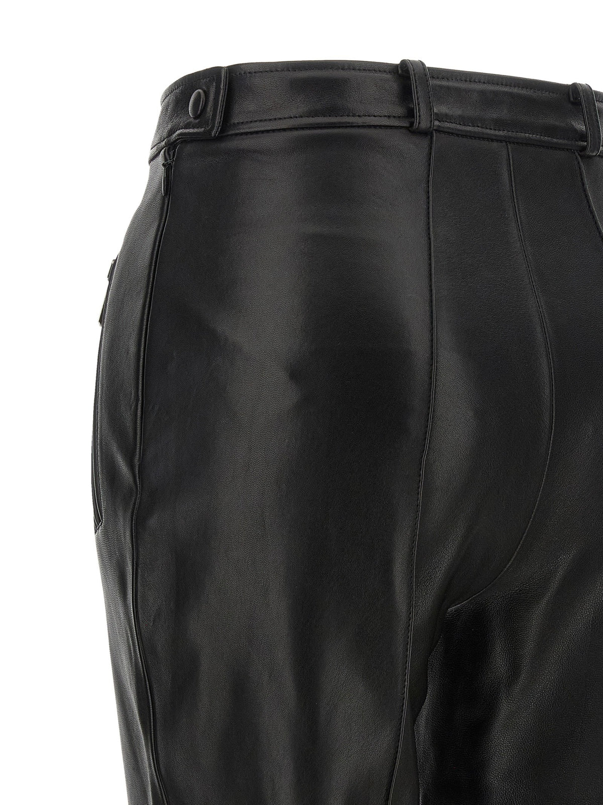 Balmain Leather Fuseau Black, view 4