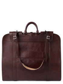 Brunello Cucinelli Leather Garment Holder Red