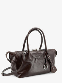 Miu Miu Women's Leather Handbag Gold