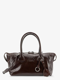Miu Miu Women's Leather Handbag Gold