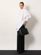 Toteme Women's Leather Handbag Black, view 2