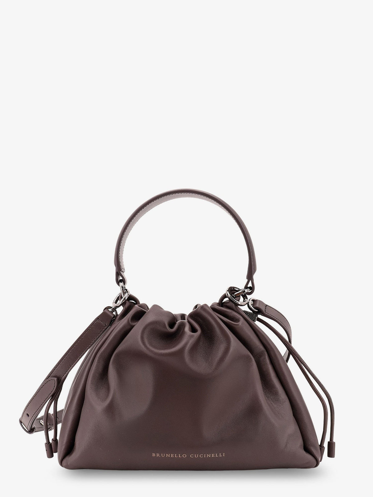 Brunello Cucinelli Women's Leather Handbag Gold
