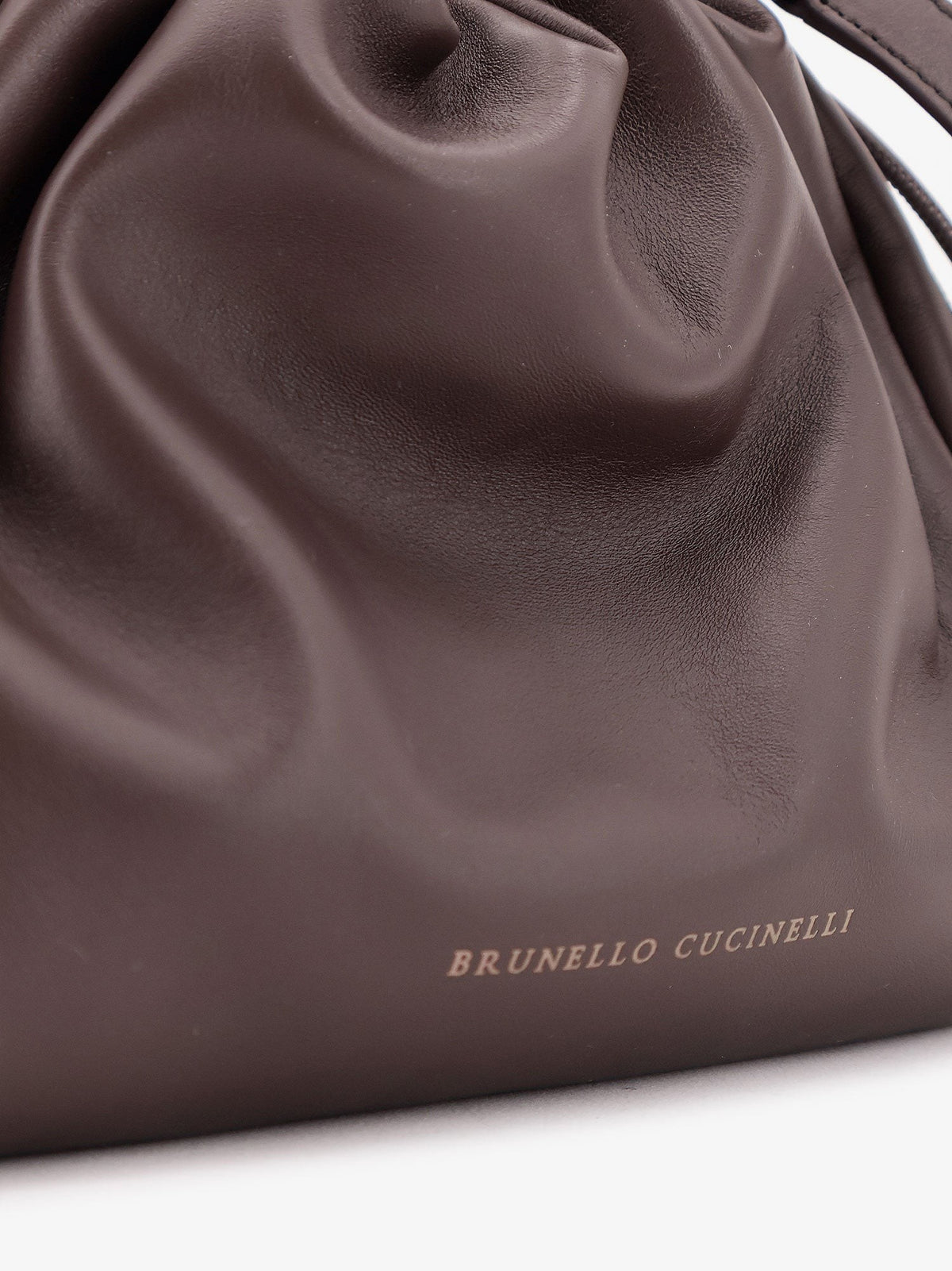Brunello Cucinelli Women's Leather Handbag Gold