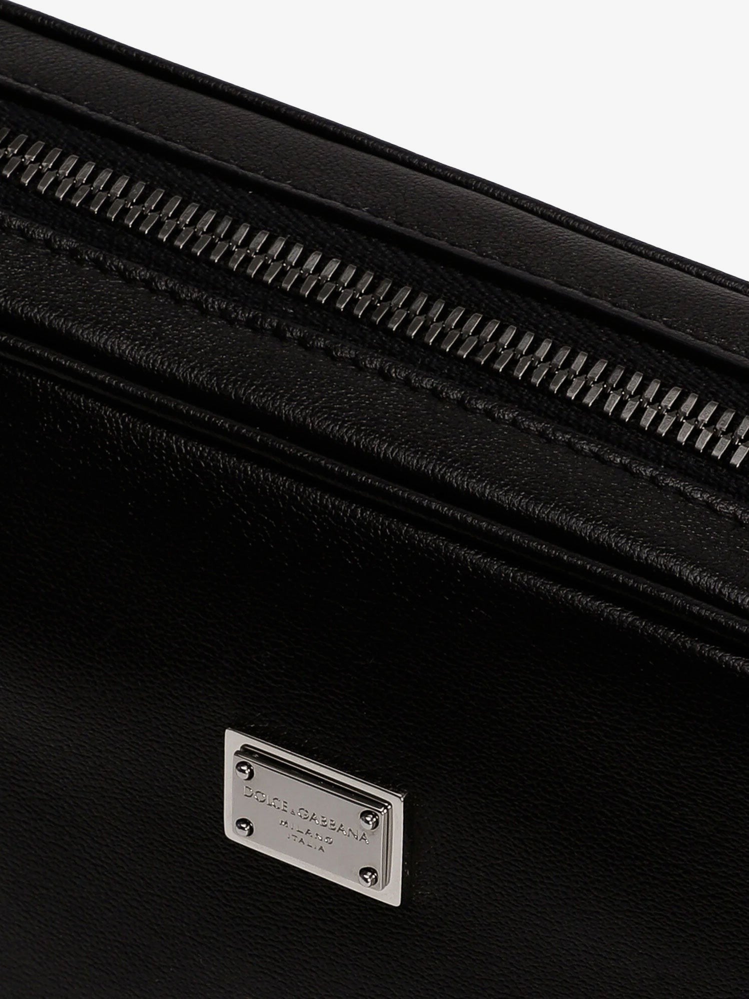 Dolce &amp; Gabbana Men's Leather Handbag Black