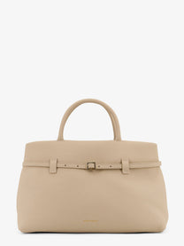 Manu Atelier Women's Leather Handbag White