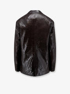 Alysi Women's Leather Jacket Brown
