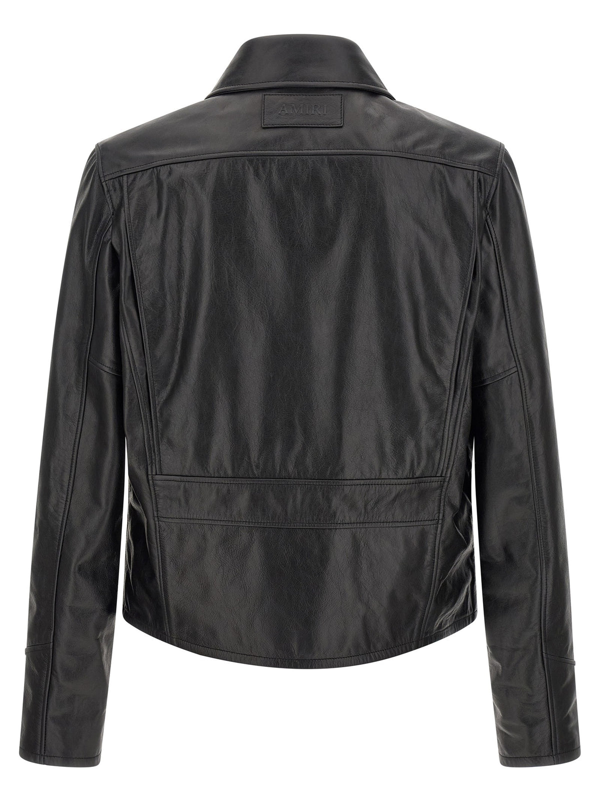 AMIRI Leather Jacket Black