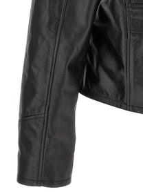 AMIRI Leather Jacket Black
