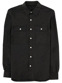 Rick Owens Men's Leather Jacket Black