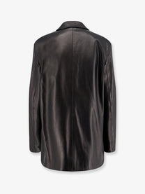 Dfour Women's Leather Jacket Black