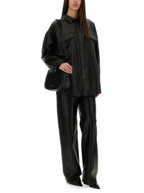 Michael Kors Women's Leather Jacket Black